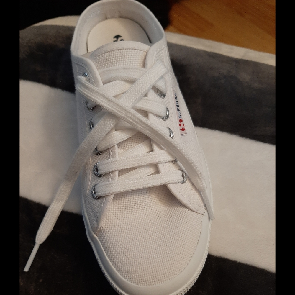 NWT Superga Slide Sneakers Size 7 Ladies - Picture 8 of 8